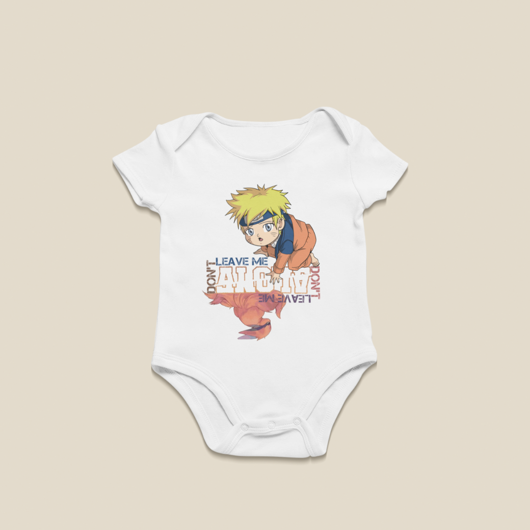Body bébé Naruto Don’t Leave Me Alone
