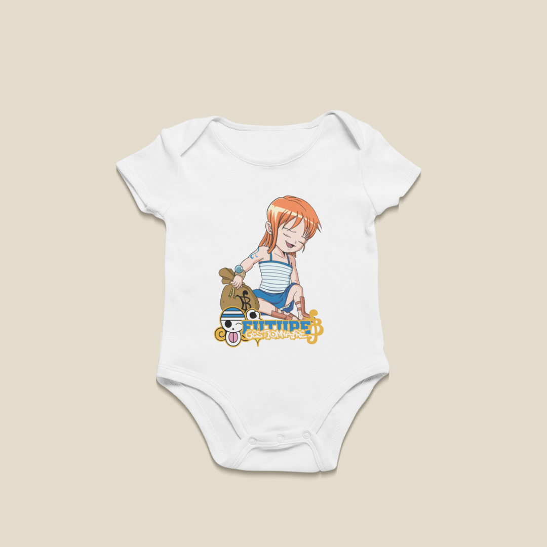 Body bébé One Piece Nami Futur Gestionnaire