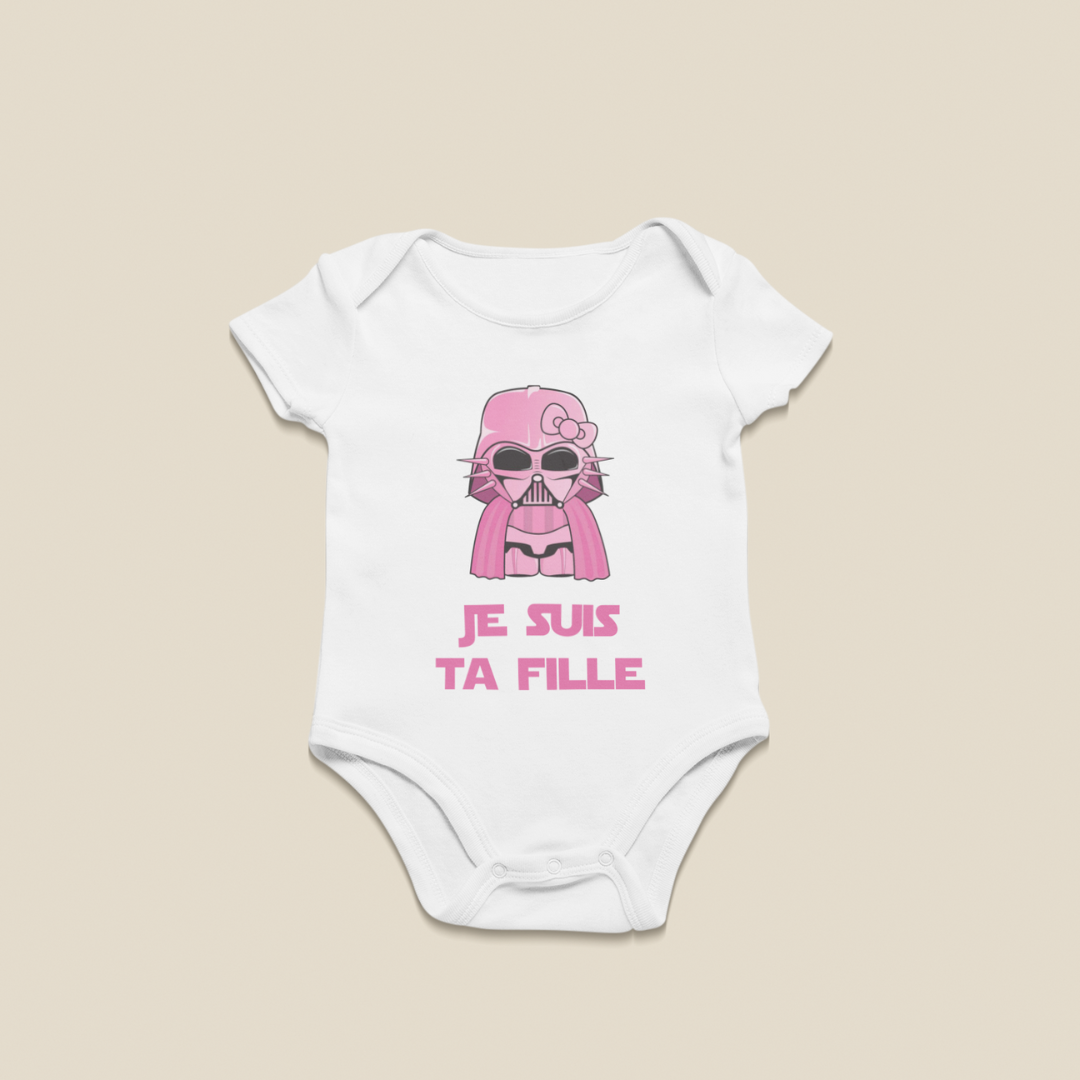 Body bébé Je suis ta fille