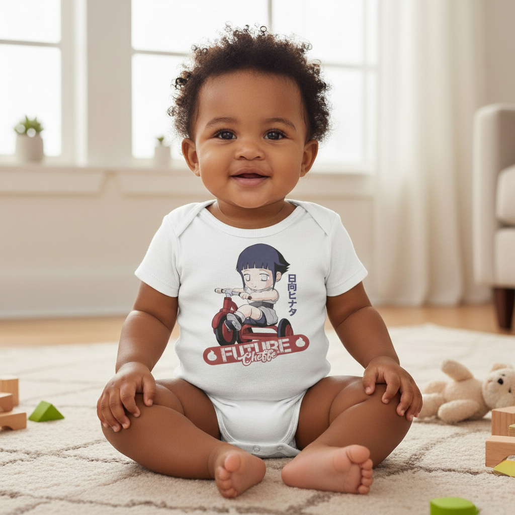 Body bébé Hinata "future cheffe" 2 Body bébé Hinata "future cheffe" – Image 2