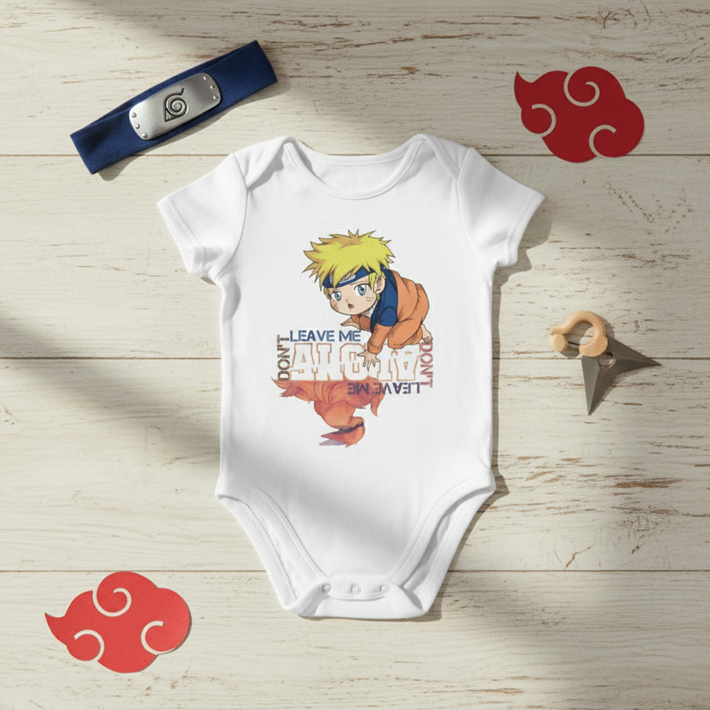 Body bébé Naruto X Kurama 1 Body bébé Naruto X Kurama