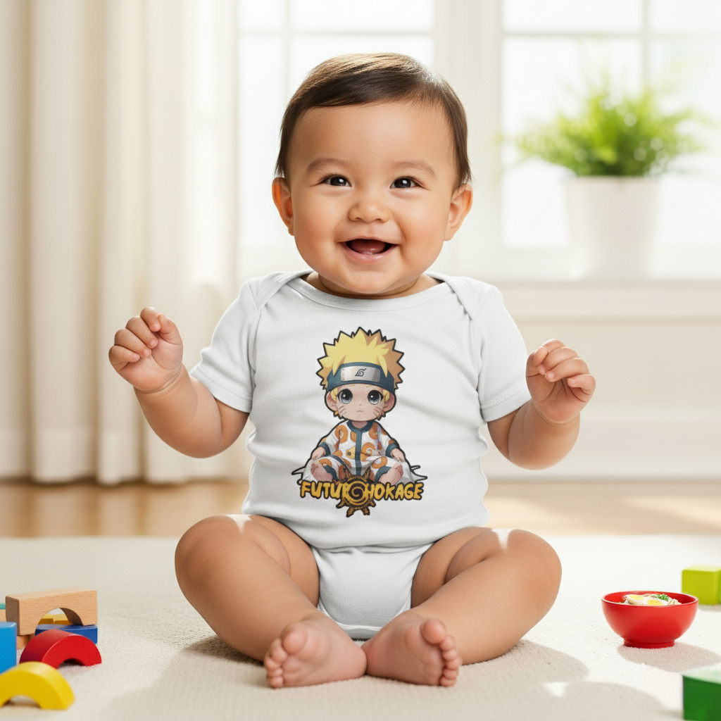Body bébé Futur hokage "naruto" 2 Body bébé Futur hokage "naruto" – Image 2