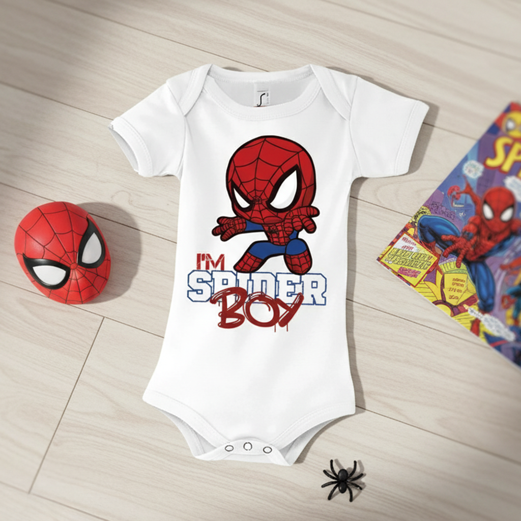 Body bébé SpiderBoy 1 Body bébé SpiderBoy