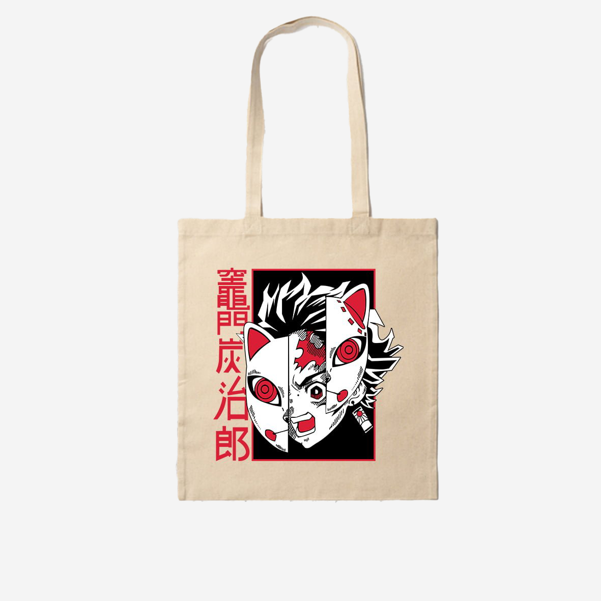 Tote Bag Masque Tanjiro 2 Tote Bag Masque Tanjiro – Image 2