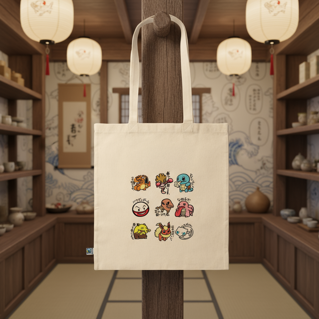 Tote Bag Pokemon 1 Tote Bag Pokemon