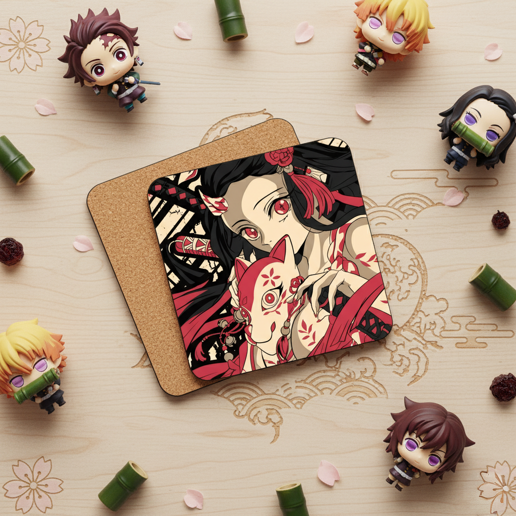 Sous-verre Nezuko 1 Sous-verre Nezuko