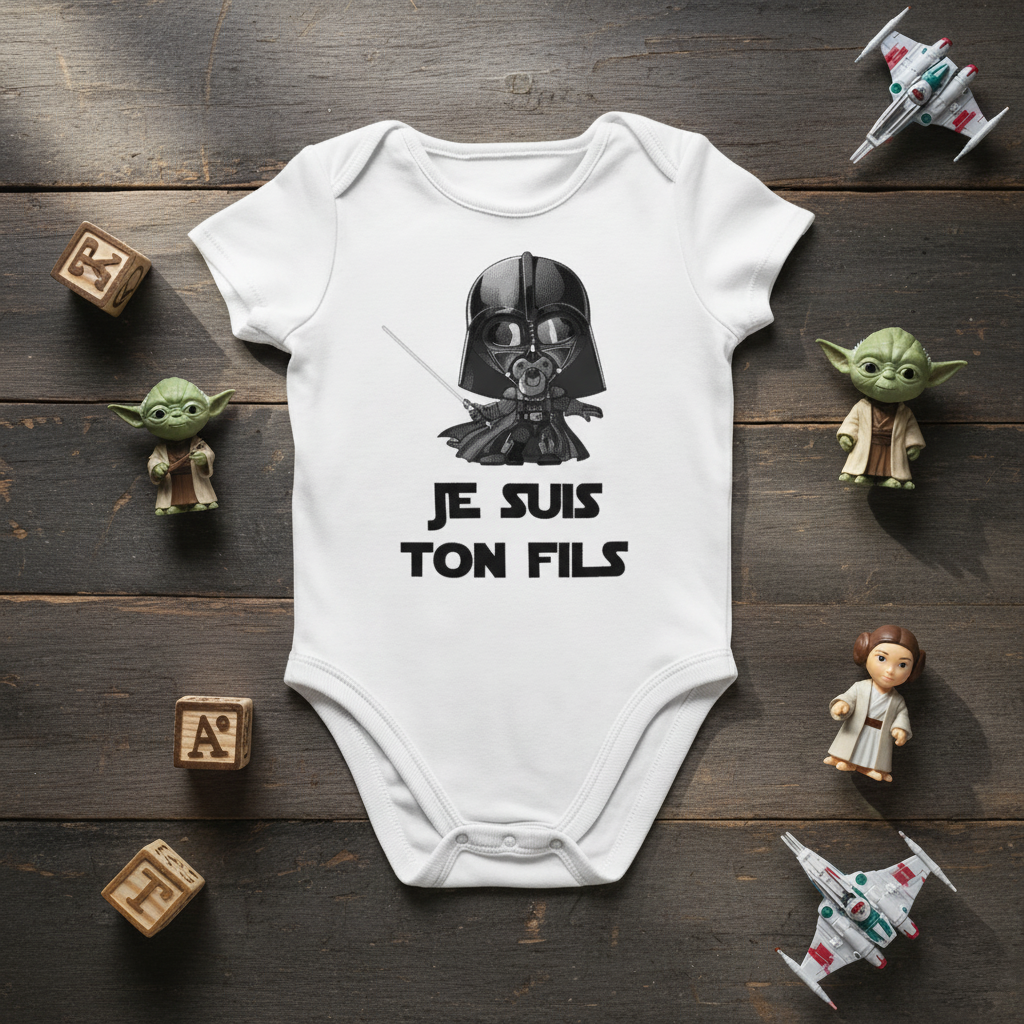 body Dark Vador “Je suis ton fils” 1 body Dark Vador “Je suis ton fils”