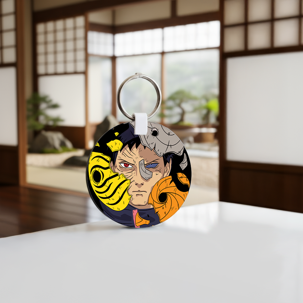 Porte-clé Obito Rond 1 Porte-clé Obito Rond