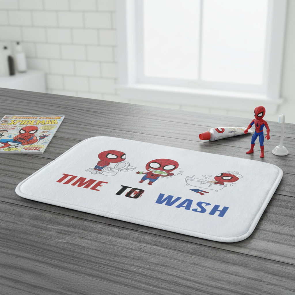 Tapis de bain Spider-Man 1 Tapis de bain Spider-Man